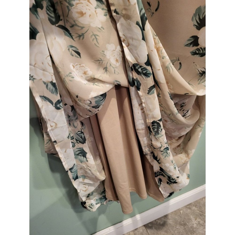 New Show Me Your Mumu Weddings Amanda Maxi Dress Pale Pink Floral XXS - Picture 3 of 9